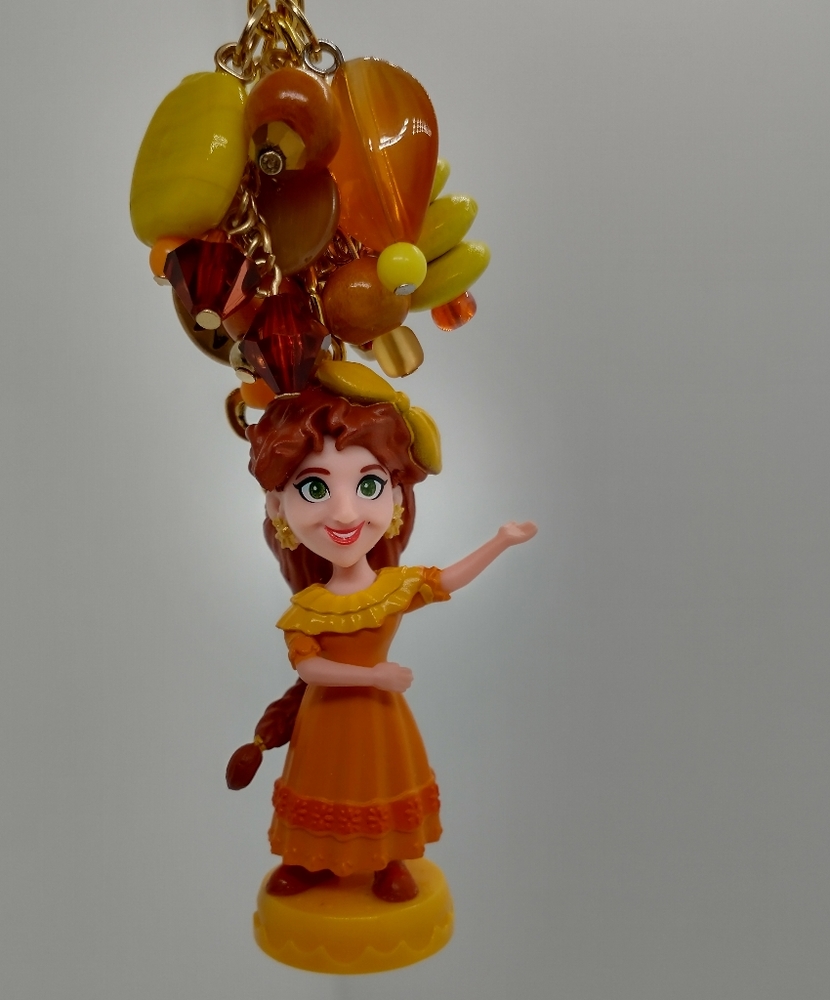 Pepa Madrigal Encanto Keychain Purse Charm Backpack Mini Figure Disney Handmade